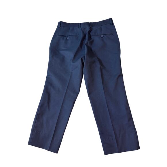 Renato Piccardi‎ Size 8H Boy Navy Blue Dress Pants Formal Pockets 100% Wool - Picture 2 of 10